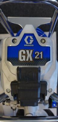 Graco GX 21 безвоздушный окрасочный аппарат для жидких красок фото
