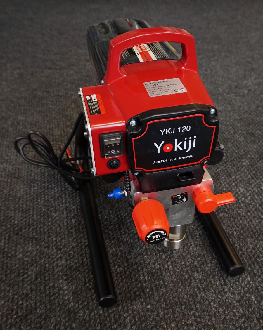 Yokiji 120 безвоздушный окрасочный аппарат фото