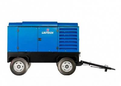 Компрессор дизельный Liutech LUY220-10 на шасси