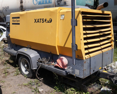 Дизельный компрессор б/у Atlas Copco XATS377CD EC ROW BOX