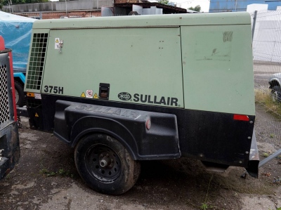 Прокат компрессора дизельного на колесном шасси Sullair 375Н