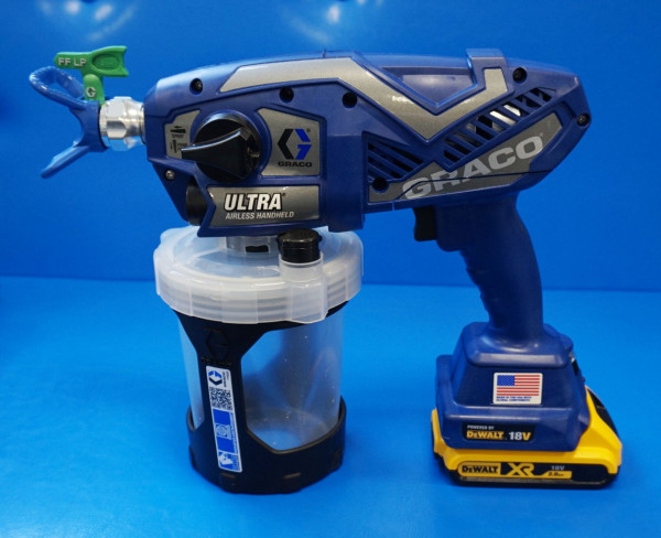 Graco Ultra Cordless - краскопульт аккумуляторный безвоздушный для водных и масляных красок фото