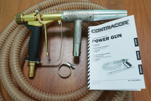 Пистолет пескоструйный профессиональный Contracor Power Gun фото