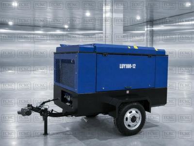 Компрессор дизельный Liutech LUY100-12 на шасси фото