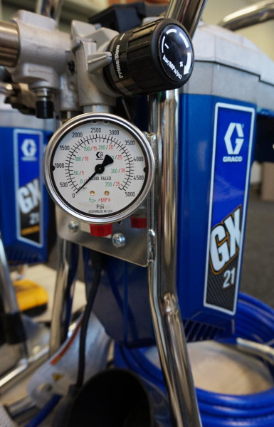 Graco GX 21 безвоздушный окрасочный аппарат для жидких красок фото
