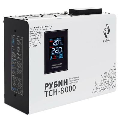 Стабилизатор напряжения тиристорный Рубин ТСН 8000 ВА фото