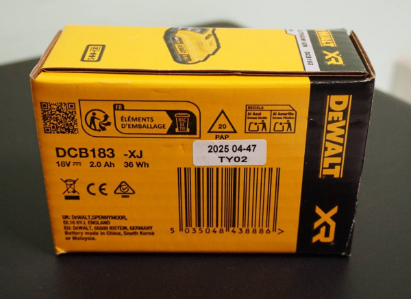 Аккумулятор Dewalt DCB 183 для UltraMax фото