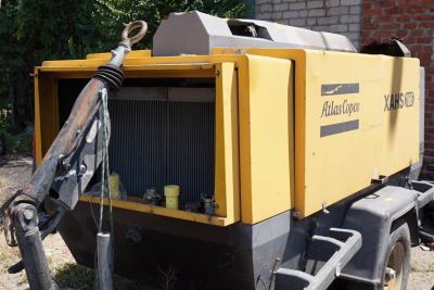 Компрессор б/у Atlas Copco XAS 186 дизельный передвижной фото