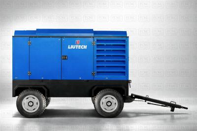 Компрессор дизельный Liutech LUY220-10 на шасси фото