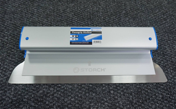 Шпатель Storch Flexogrip Alustar 400 с лезвием 0.3 мм, скругленные углы фото