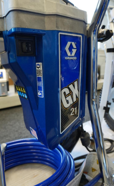 Graco GX 21 безвоздушный окрасочный аппарат для жидких красок фото