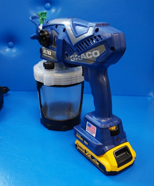 Graco Ultra Cordless - краскопульт аккумуляторный безвоздушный для водных и масляных красок фото